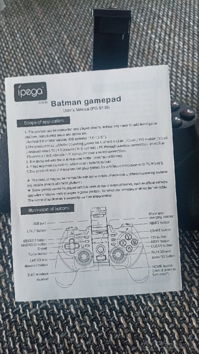 Ipega gamepad