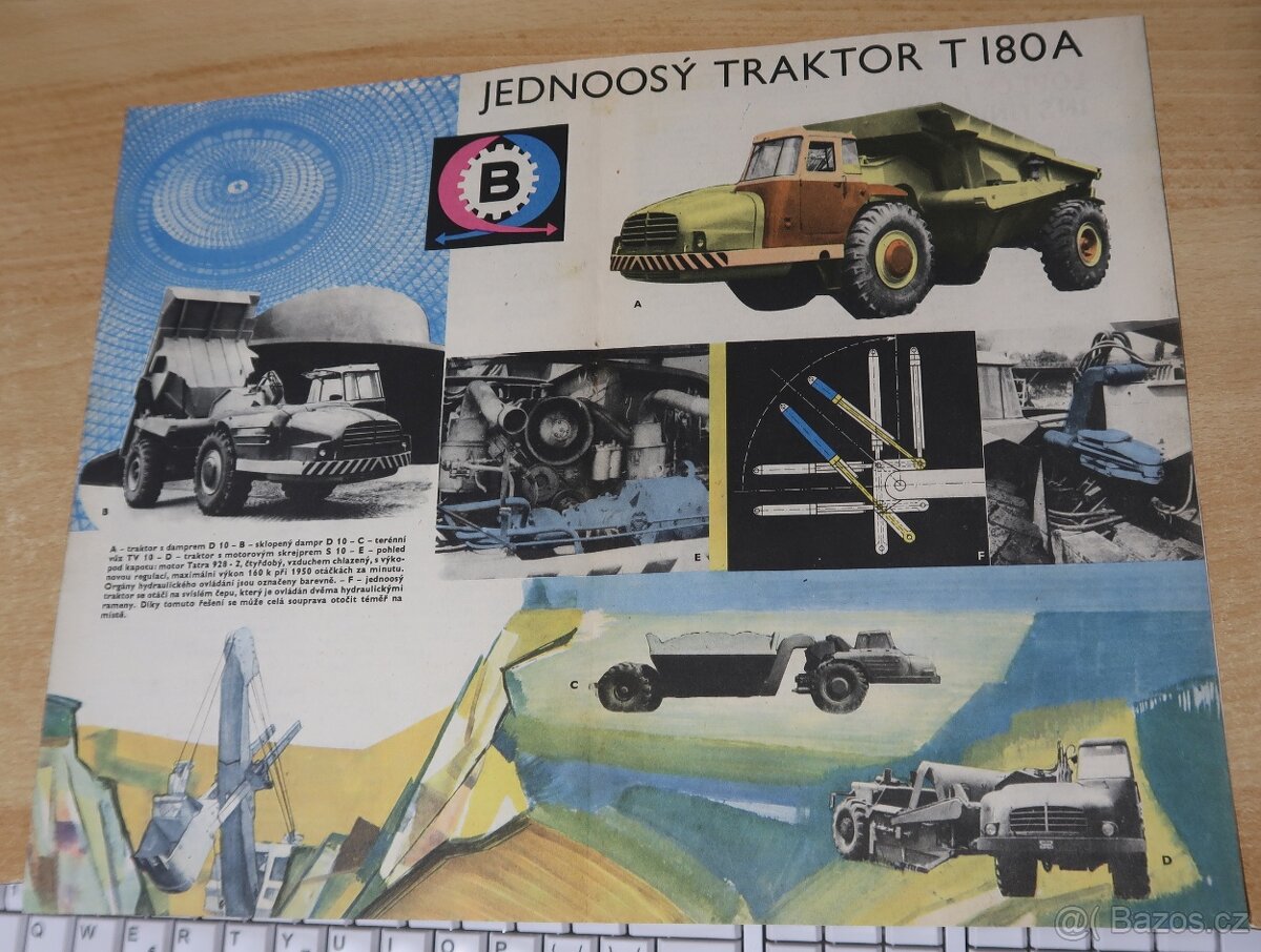 TATRA T180A TRAKTOR (TATRA 111, TATRA 138, TATRA 148)