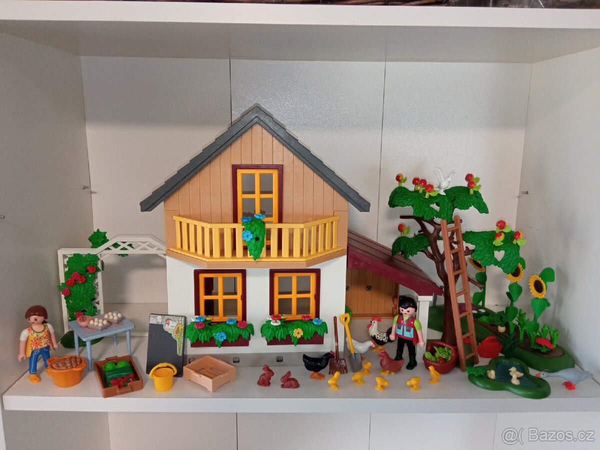 Playmobil farma s prodejnou