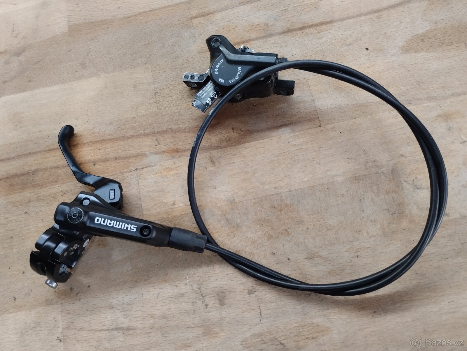 Přední kotoučová brzda Shimano BL-M500 + BR-M447