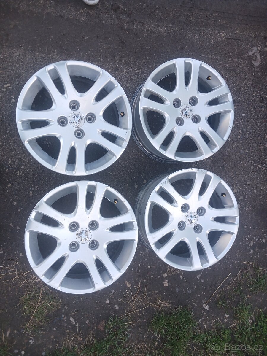 4x108 16 Peugeot Citroen hlinkové disky jsou v dobrém stavu