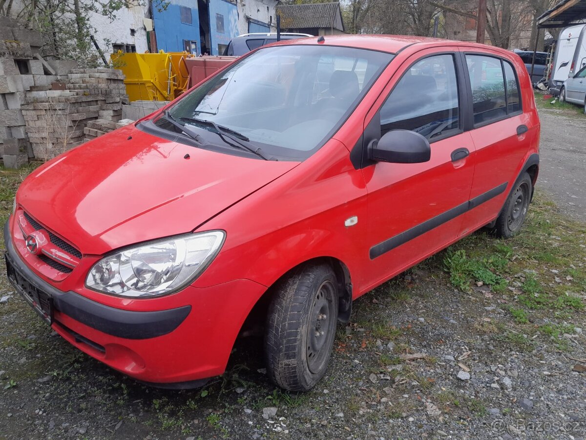 Hyundai Getz, 1.5crdi, 60.kw, 2007 - díly