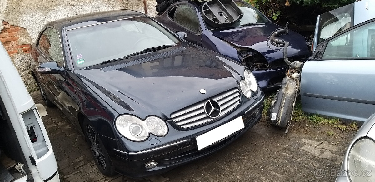 Mercedes CLK W209 - použité náhradní díly