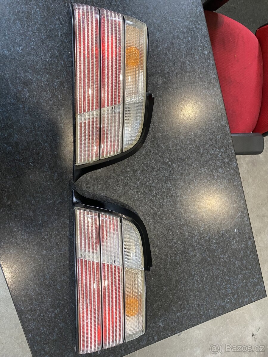 Rare zadní clear tail lights In-pro Bmw E36 coupe/cabrio