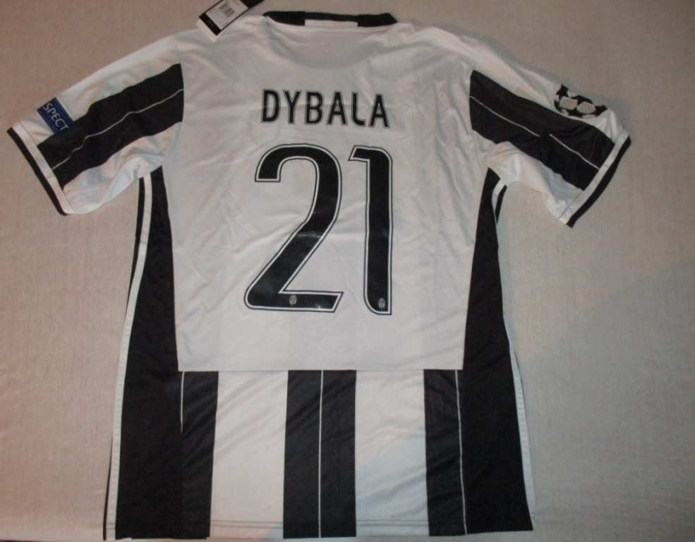 Futbalový dres Juventus Dybala finále LM 2016