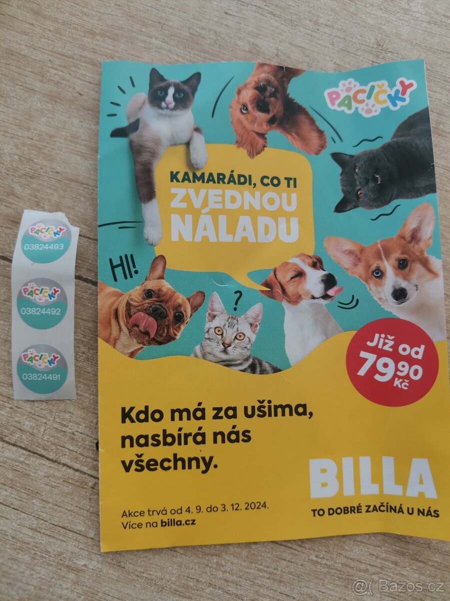 Nálepky Billa