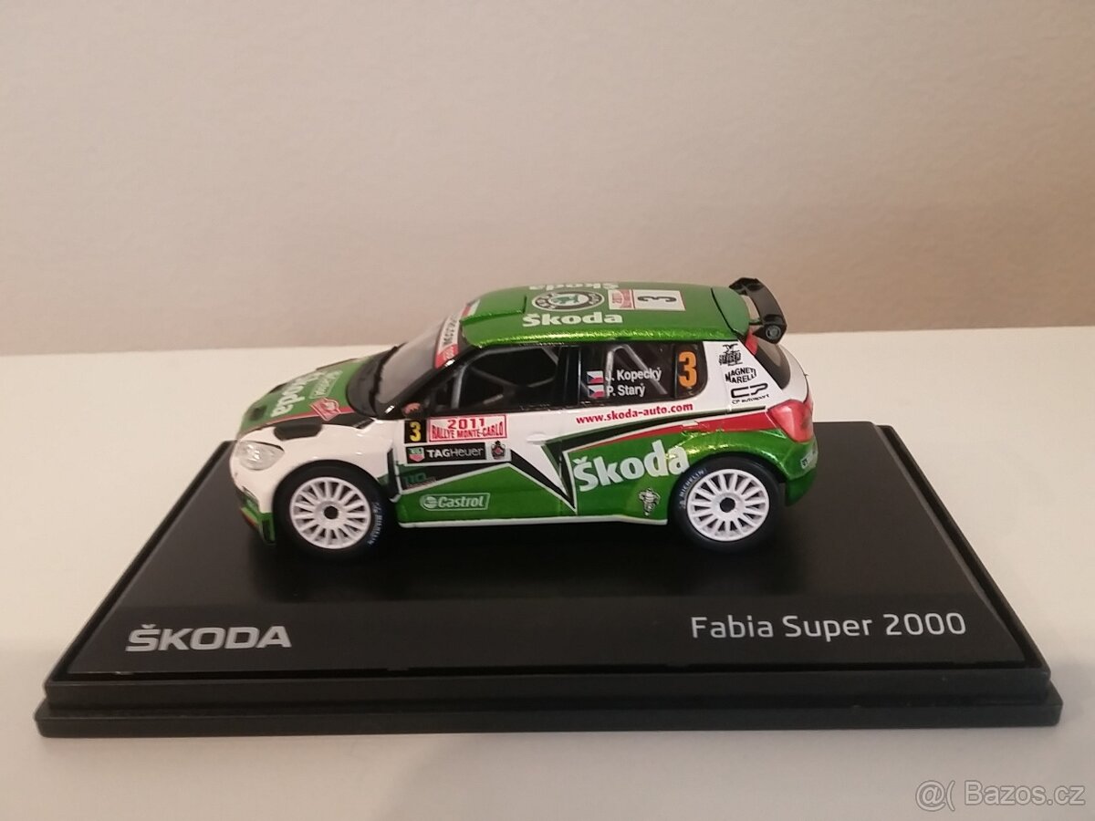 model ŠKODA FABIA Super 2000 ABREX 143XAB 604TC