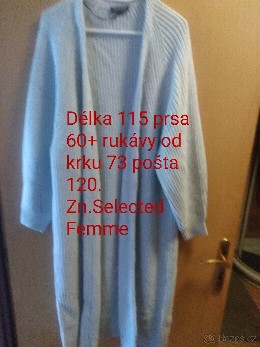 Pletený kabát