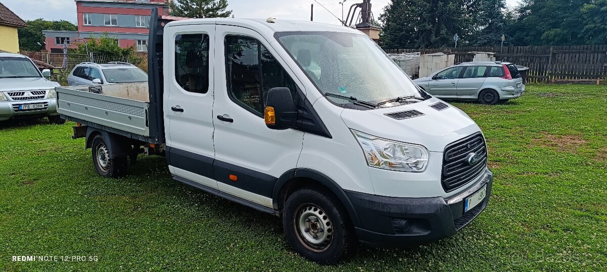 Prodám Ford Transit 2,2 TDCI 114kW, doublecab valník 7míst.