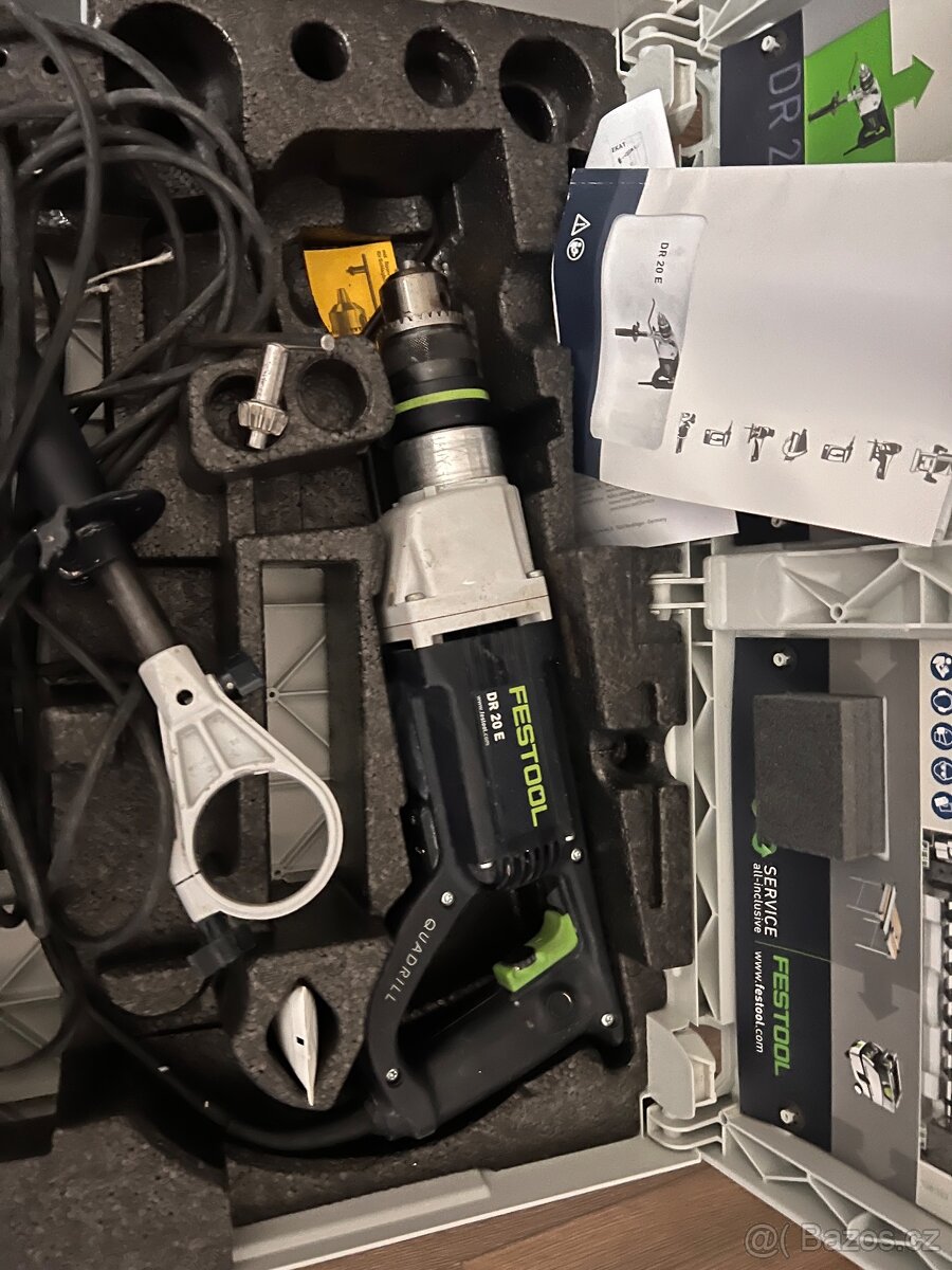 Vrtačka Festool DR QUADRILL 20 E FF-Plus  4 v jednom