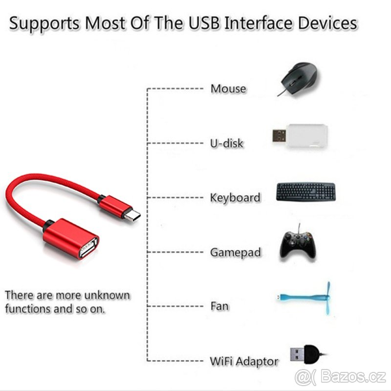 Adaptér USB OTG z typu C