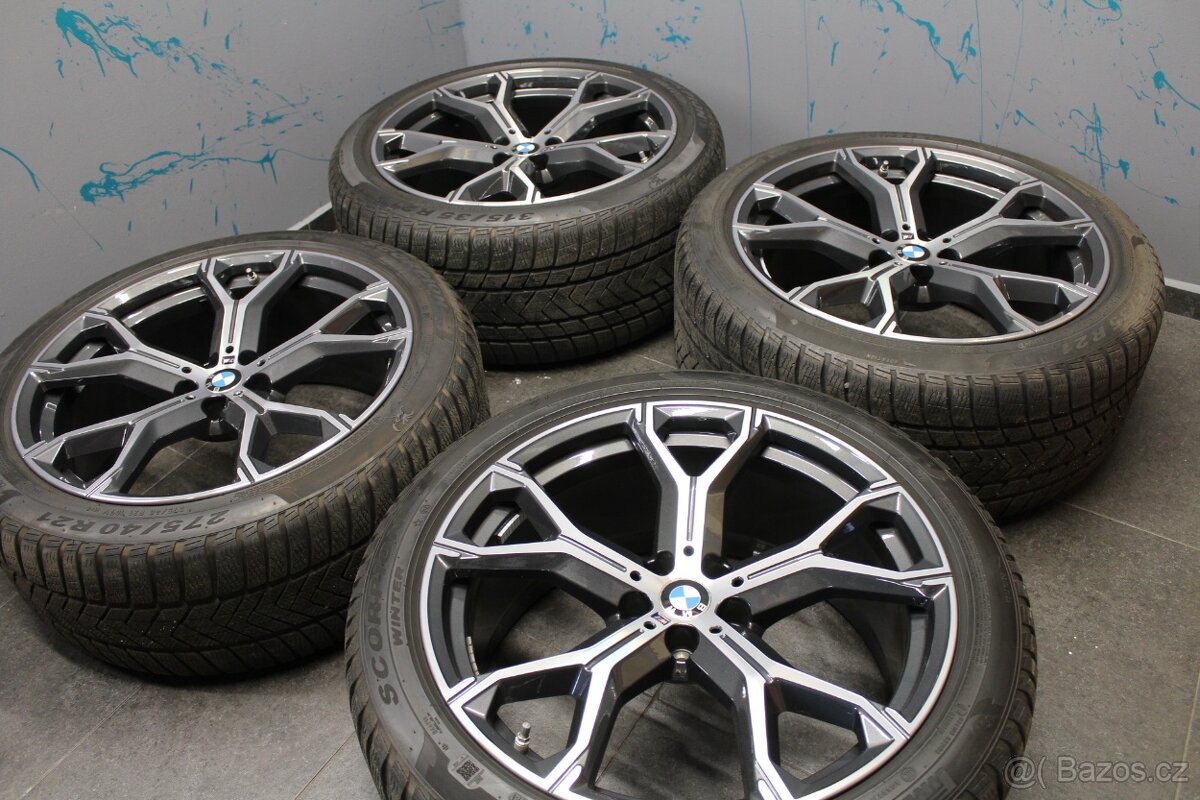 AS343 Alu sada BMW X5 21" G05 5x112