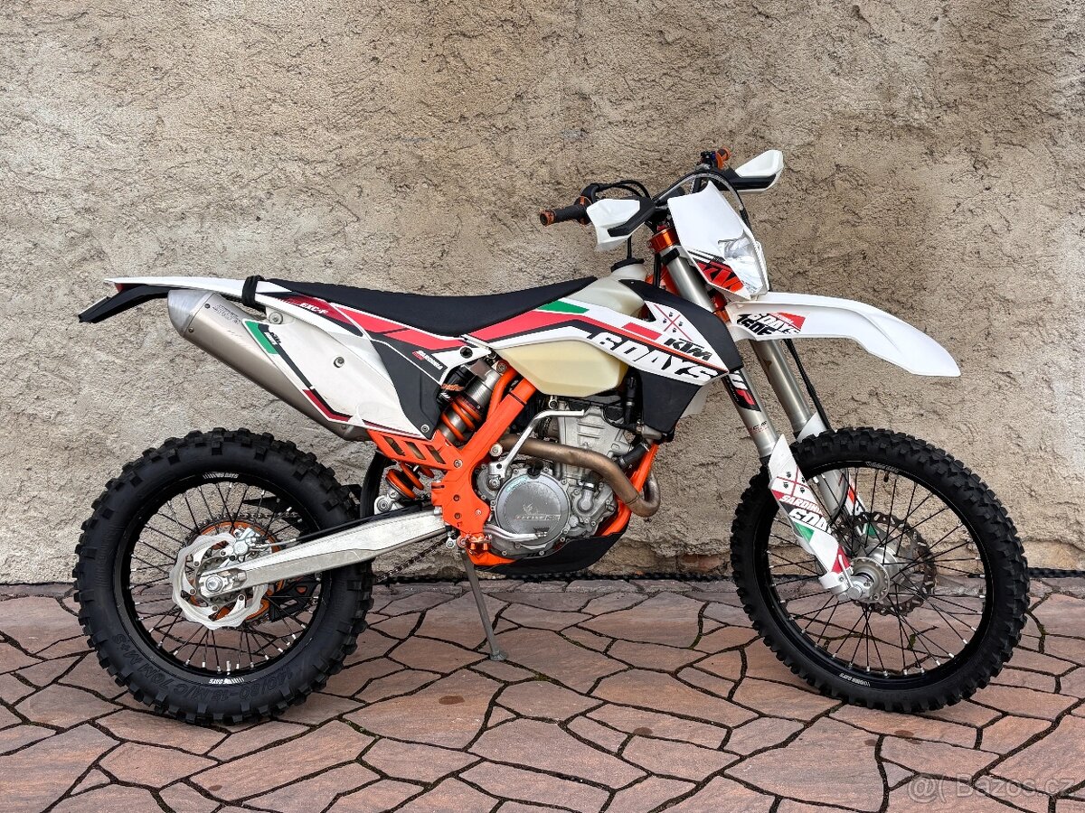 KTM EXC-F 250 Sixdays Sardinia 2015, najeto 92mth