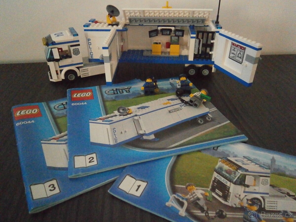 Lego city 60044 mobilní policejní stanice