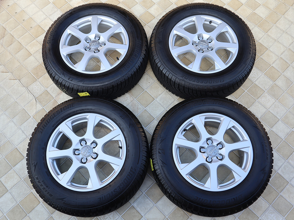 17" Alu kola = 5x112 = AUDI Q5 8R0 – ZIMNÍ – TÉMĚŘ NOVÉ - TO