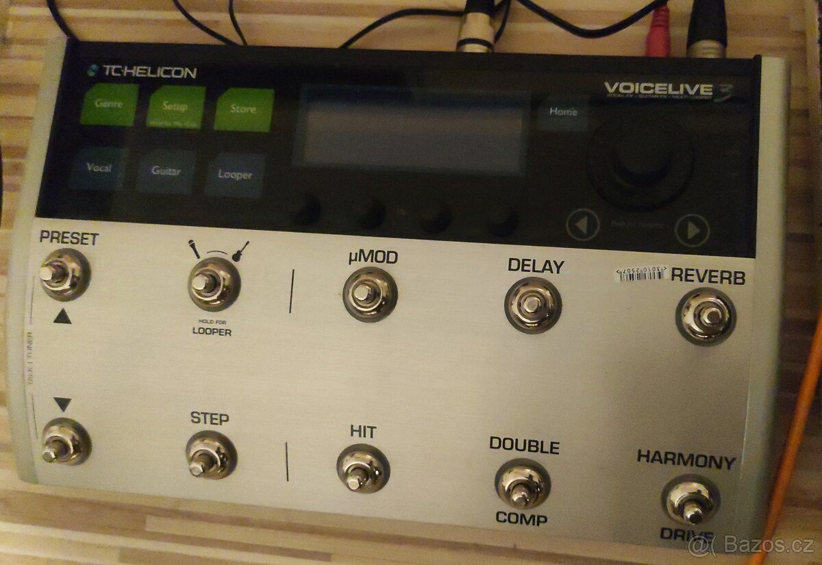 Prodám TC Helicon Voice live 3