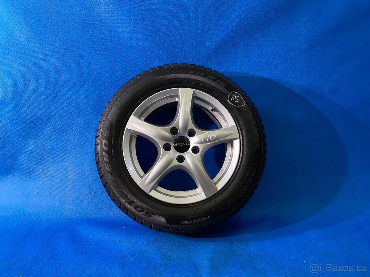 Zimní ALU kola 215/60/R16 Pirelli Sottozero 3