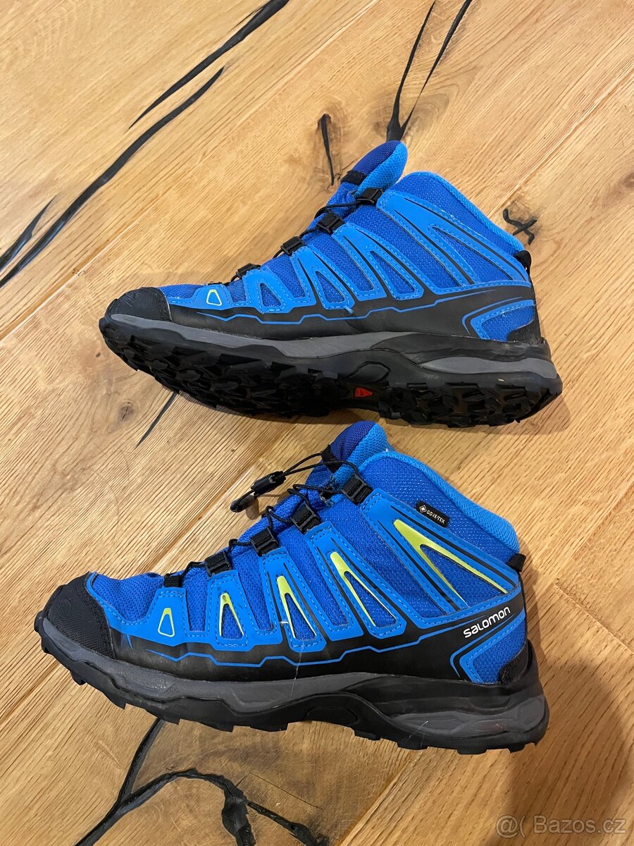 Chlapecké celoroční GoreTex boty zn. Salomon vel 38