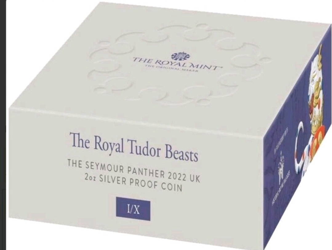 Seymour panther Royal Tudor Beasts 2 Oz 2022