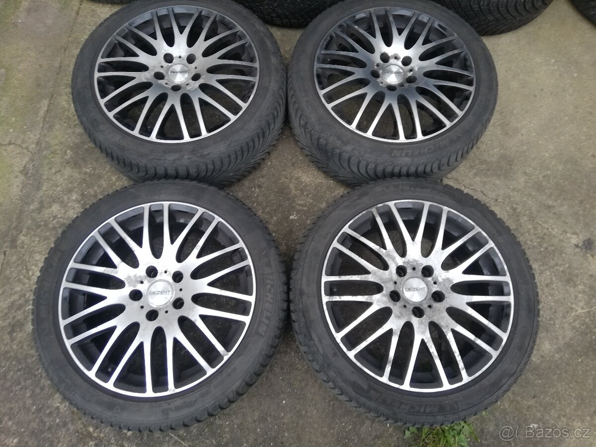 zimní alu VW,Audi,Škoda, 5x112 ,225/45/17 Michelin