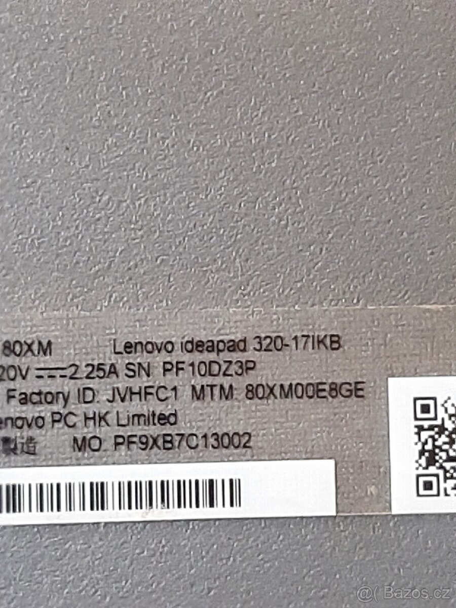 LENOVO IDEAPAD 320-17KB