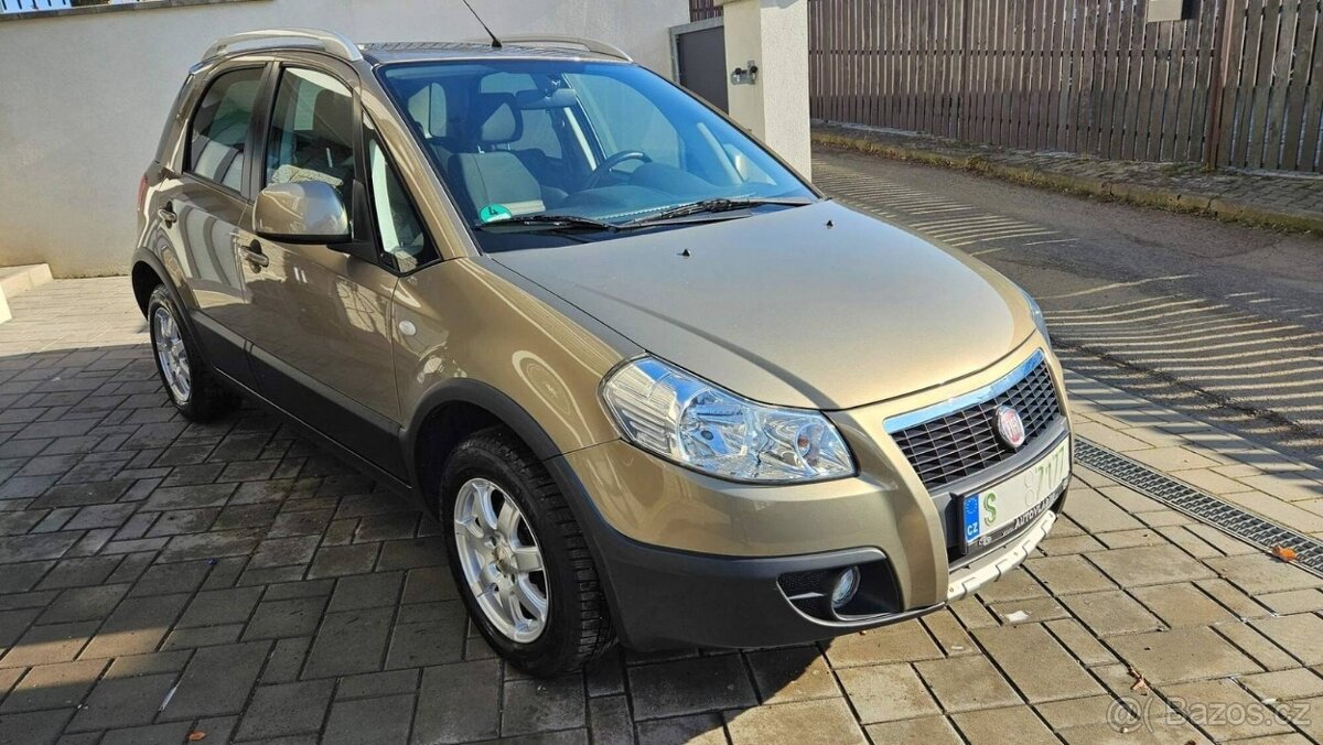 Fiat Sedici 1.6i 16V 2009 80 tkm 1.majitel serviska tažné