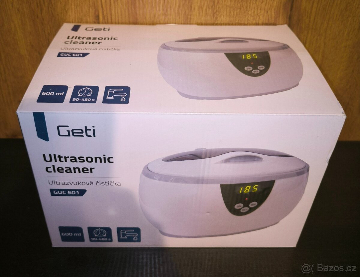 Ultrazvuková čistička Geti GUC 601