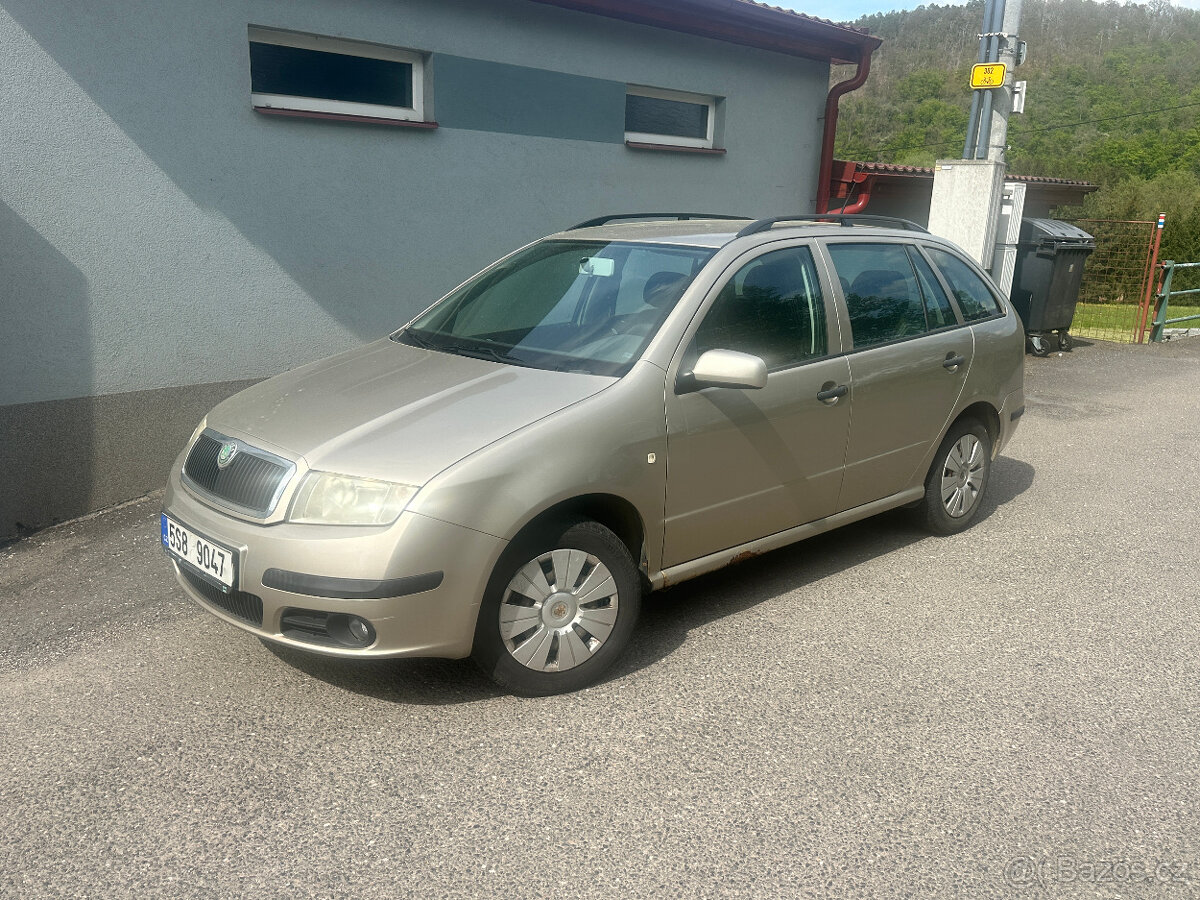 ŠKODA FABIA combi 1,2HTp 47kw tažné zařízení