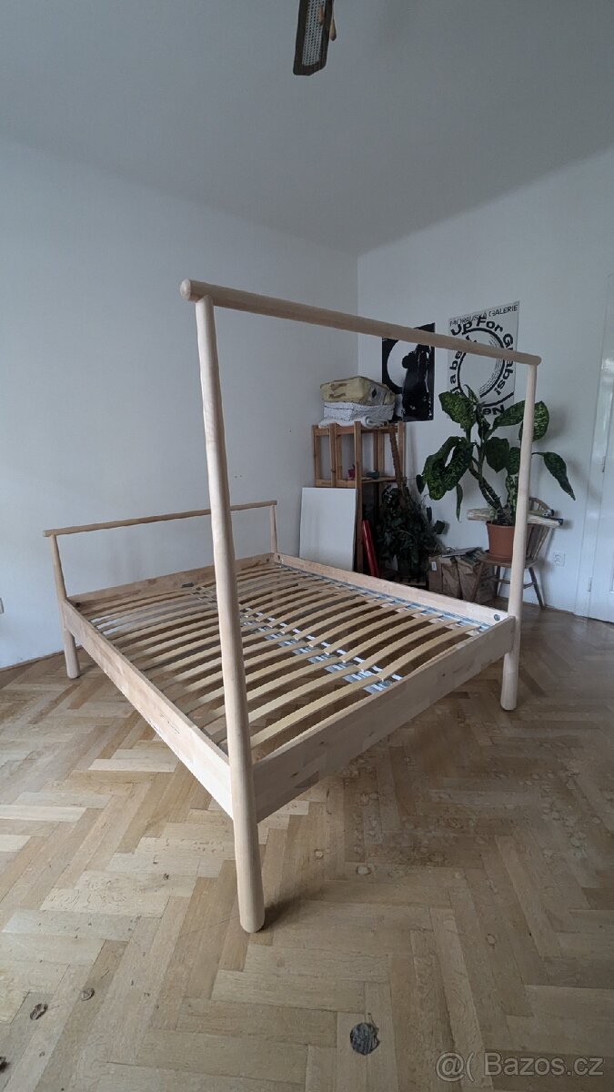 Postel z břízy Gjöra IKEA rozměr 160x200