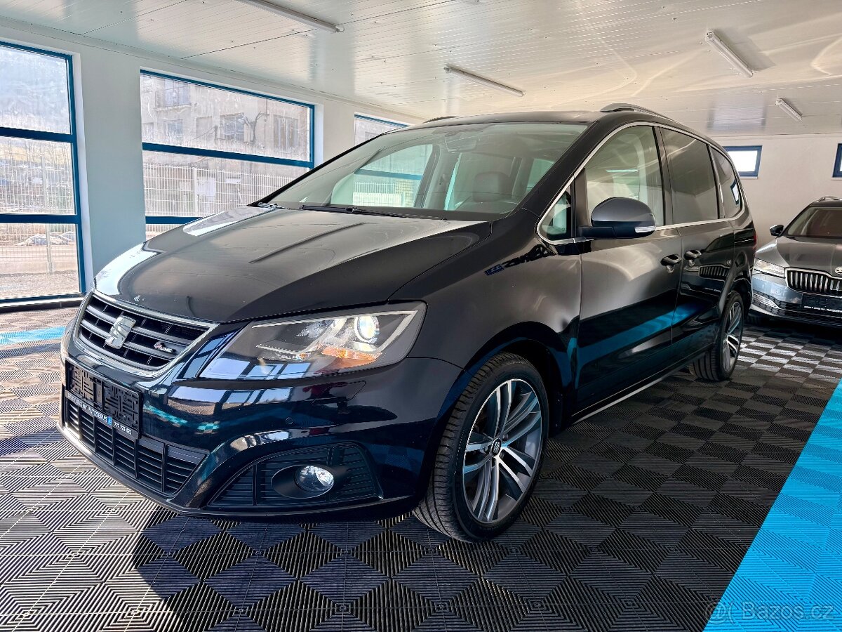 Seat ALHAMBRA FR 2.0TDi WEBASTO KAMERA PANORAMA TAŽNÉ 7 MÍST