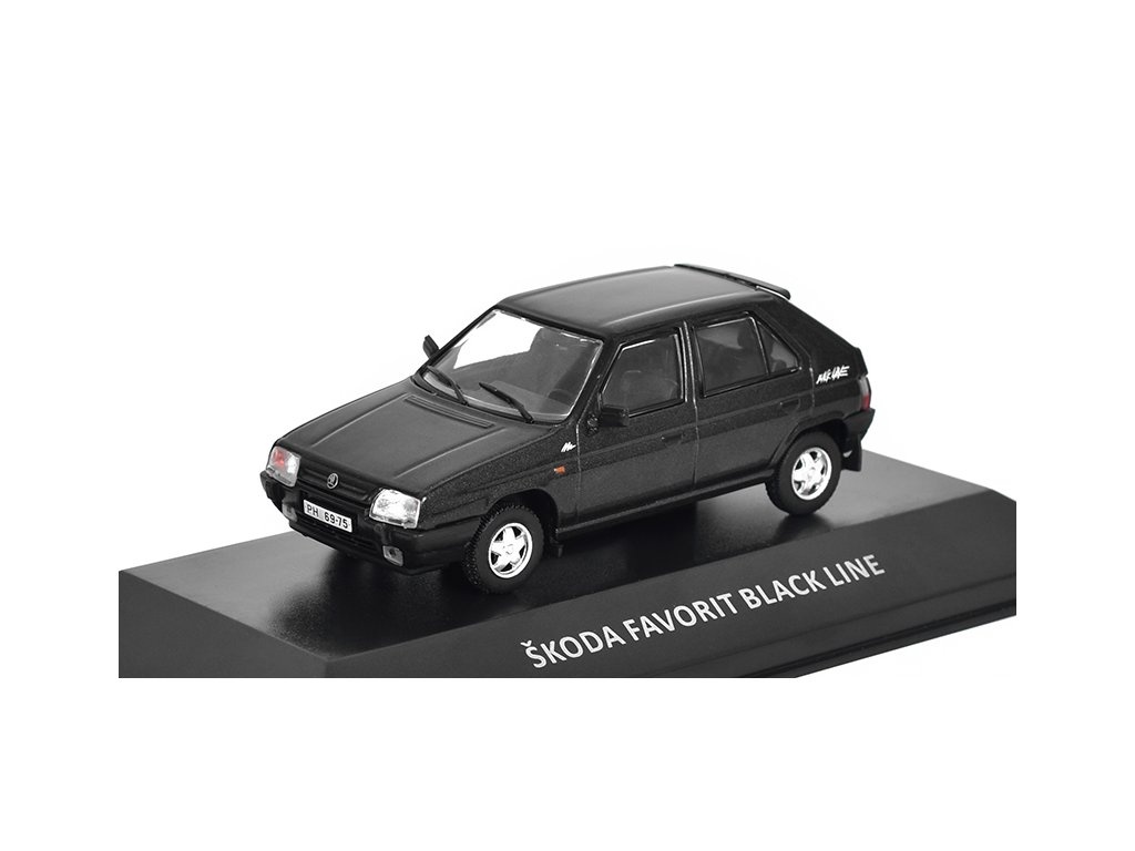 Škoda Favorit Black Line 1994 (DeAgostini)