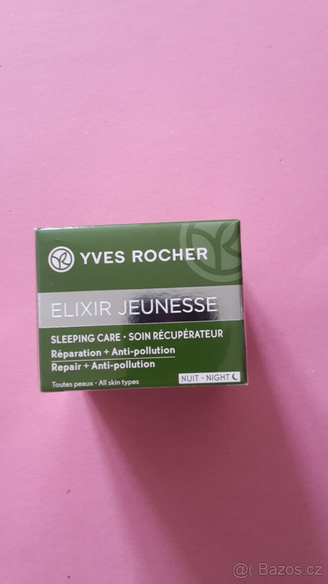 Krém YVES ROCHER Elixir Jeunesse noční Nový 50ml