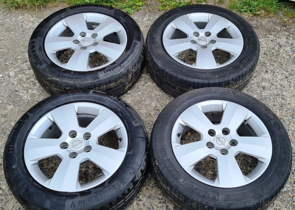 Orig. Alu Opel Vectra C, Astra H 5x110, 205/55R16