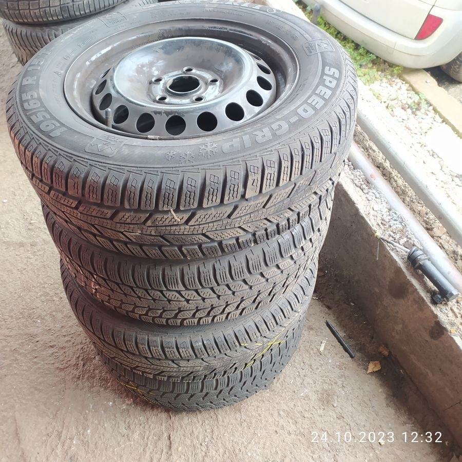 15" plechová kola – 5x112 – ŠKODA (VW, SEAT, AUDI)  Disky: P