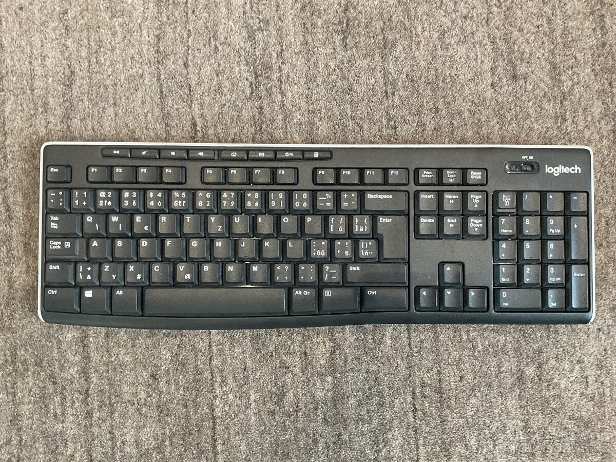 Logitech klavesnice K270 bezdrátová