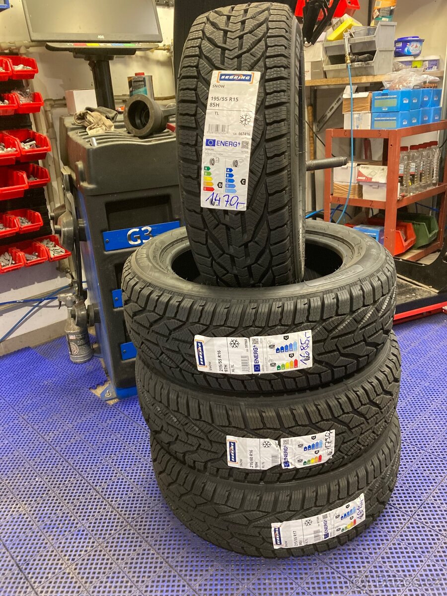 Nové zimní pneu 195/65 R15 Nexen