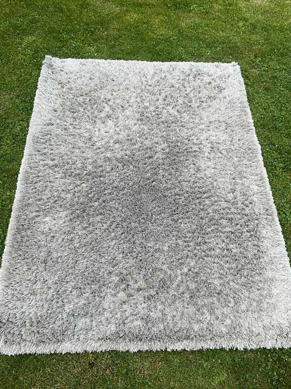 Kusový koberec Shaggy Narin šedý