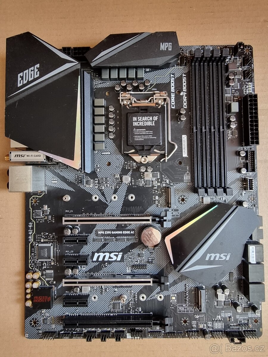 MSI MPG Z390 Gaming Edge AC, soc. 1151v2, Intel Z390