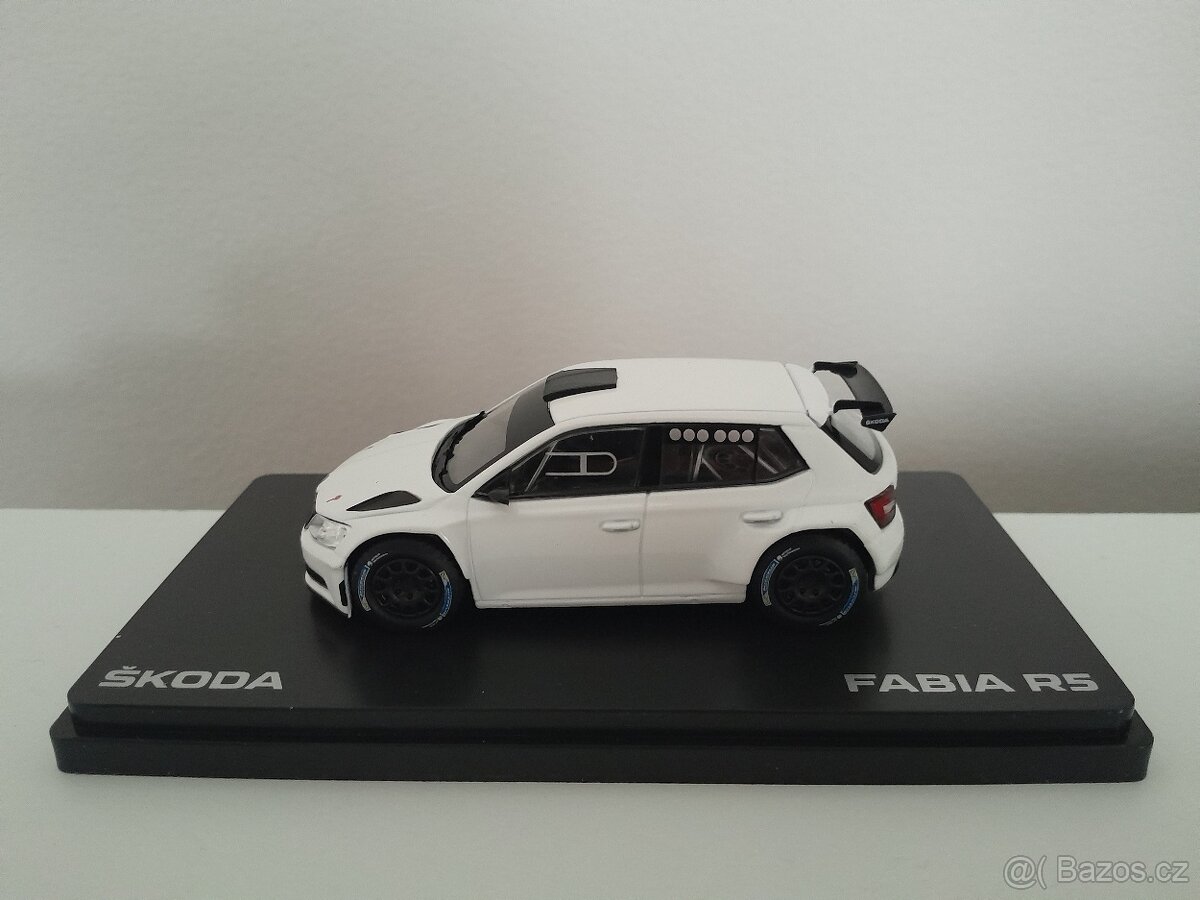 model ŠKODA FABIA III R5 ABREX 143XAB-605E2g WHITE