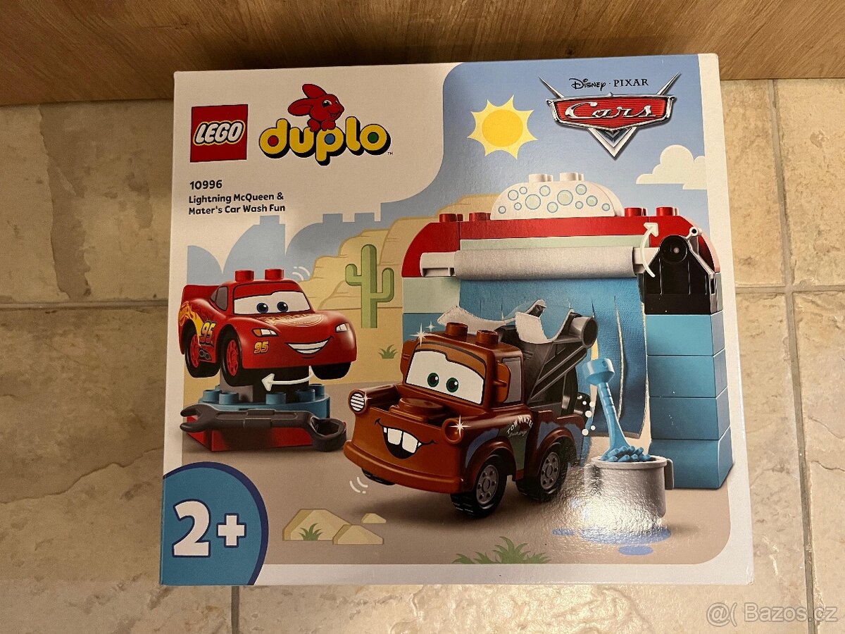 LEGO 10996 Na myčce s Bleskem McQueenem a Burák