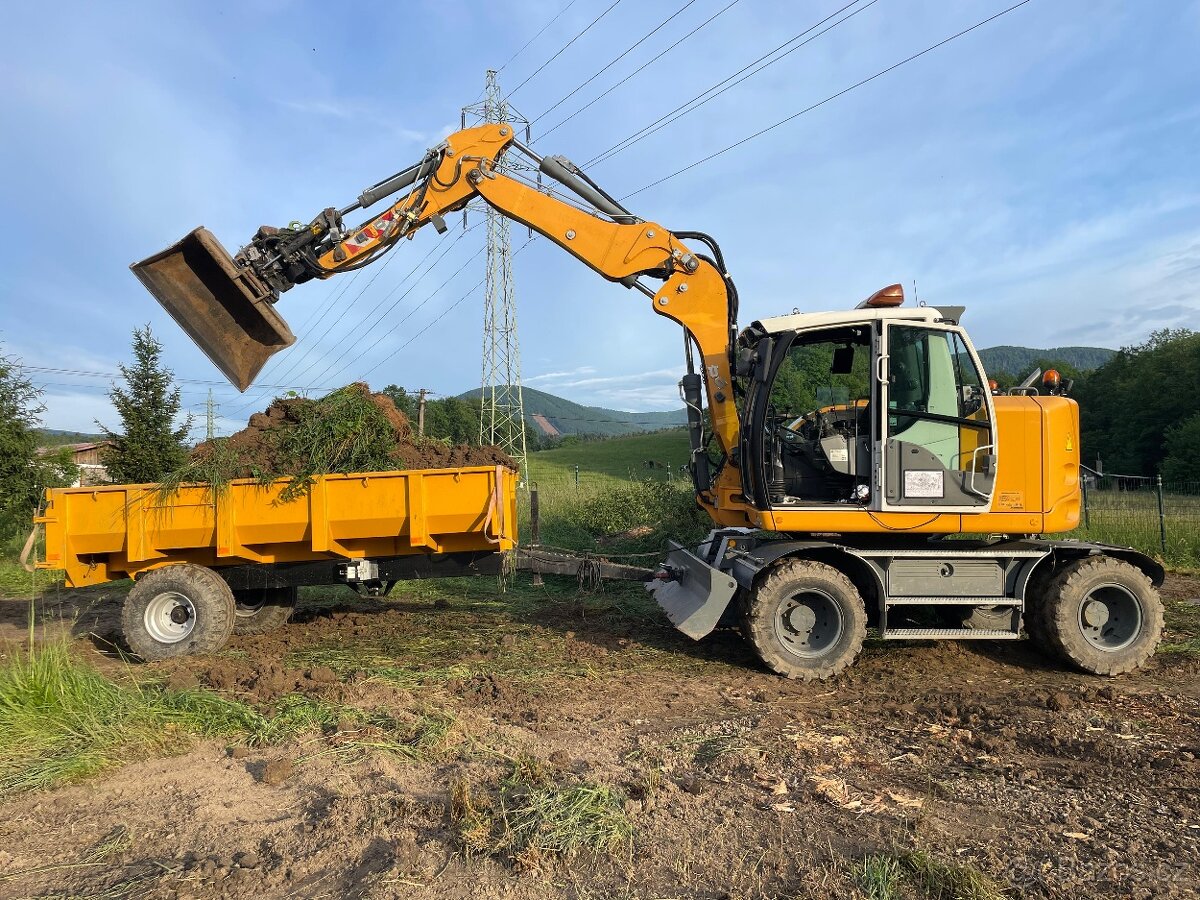 Kolový Bagr Liebherr 912 Compact speedy rototilt