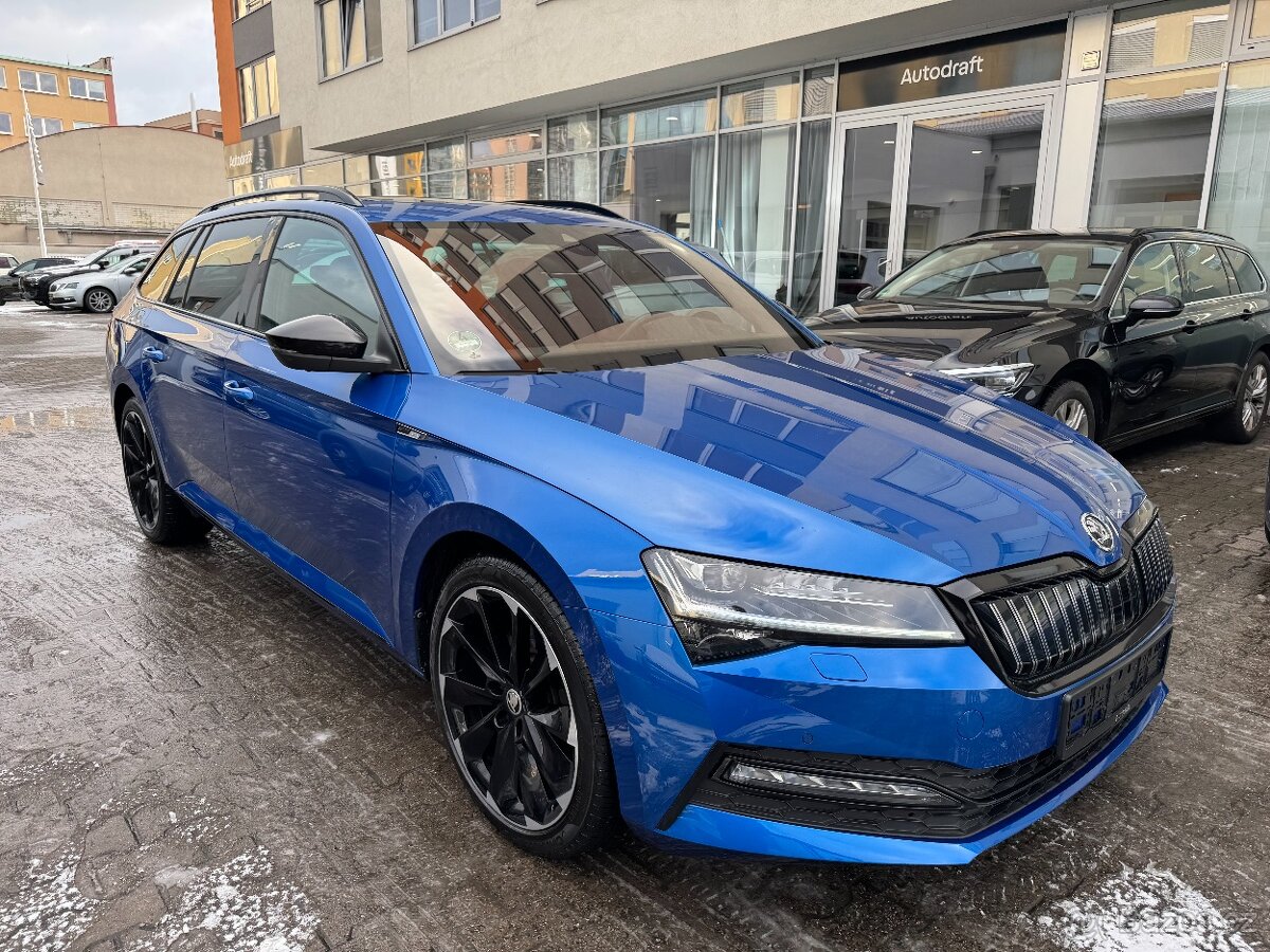 Škoda Superb 3 iV Sportline 1.4 eTSI 160kW DSG Tažné Webasto