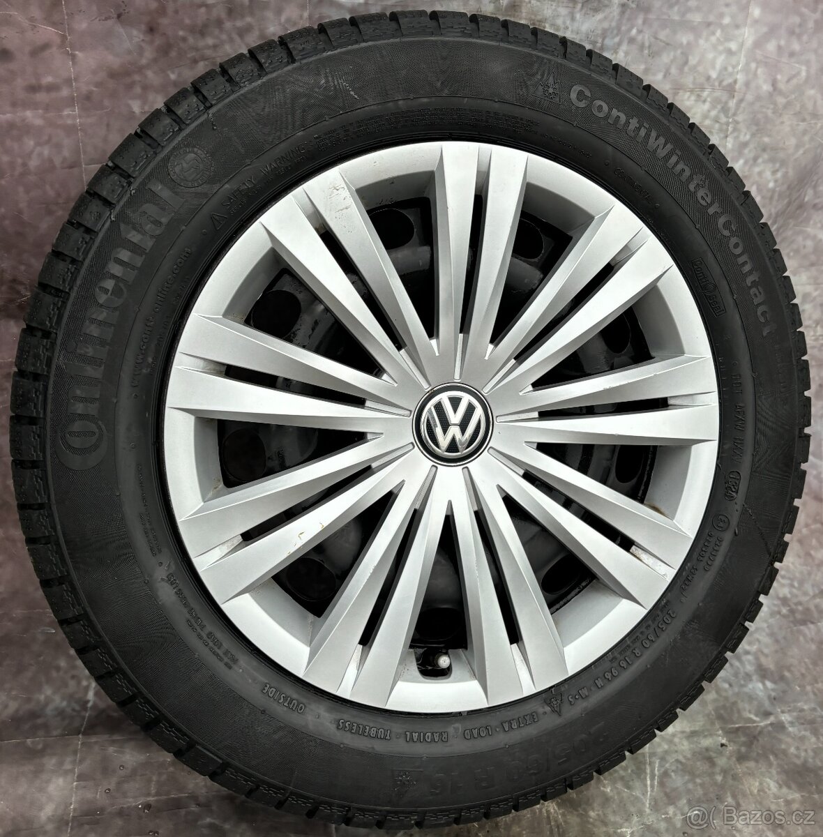 Kola 5x112 VW Sharan 205/60/16 DOT24 nejeté zimní