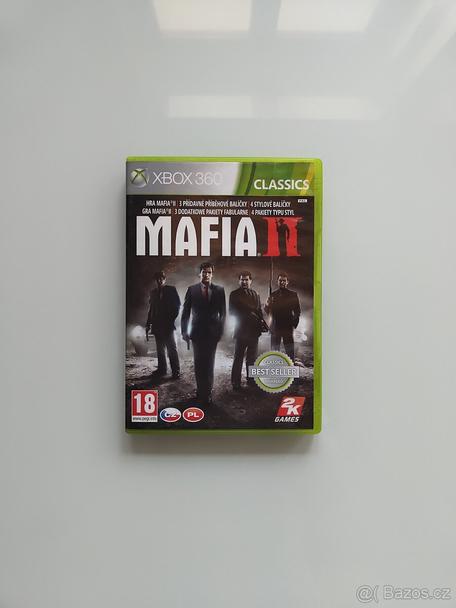 Mafia 2 CZ + DLC XBOX 360