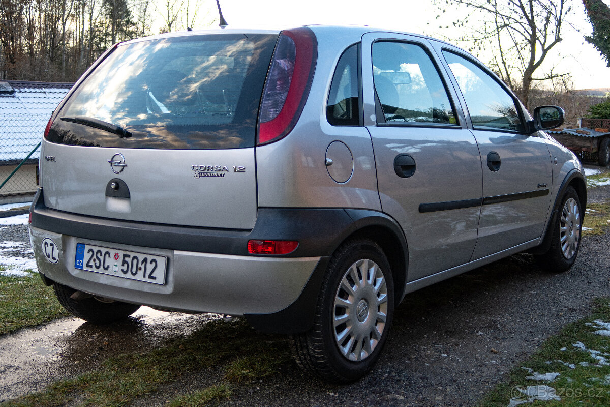 Opel corsa C 1,2 velmi dobrý stav