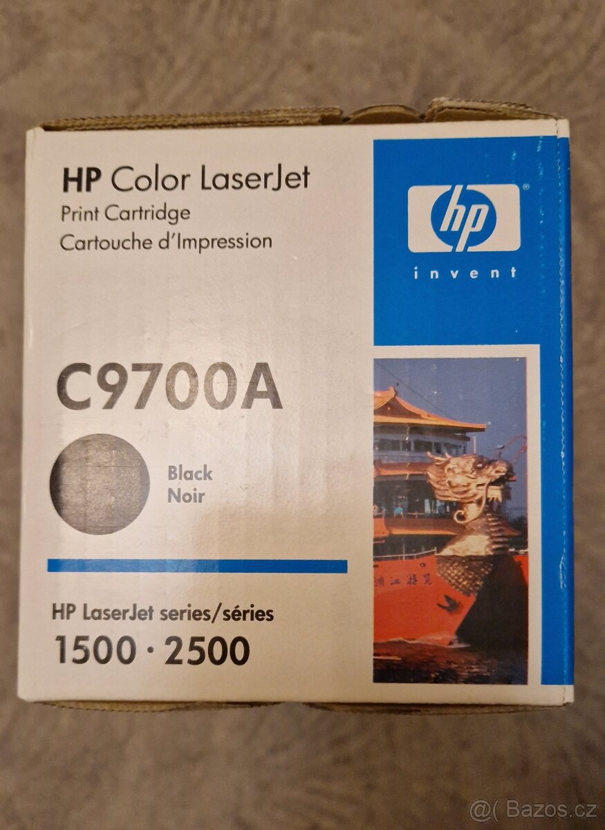 Toner HP C9700A   -  černý originální