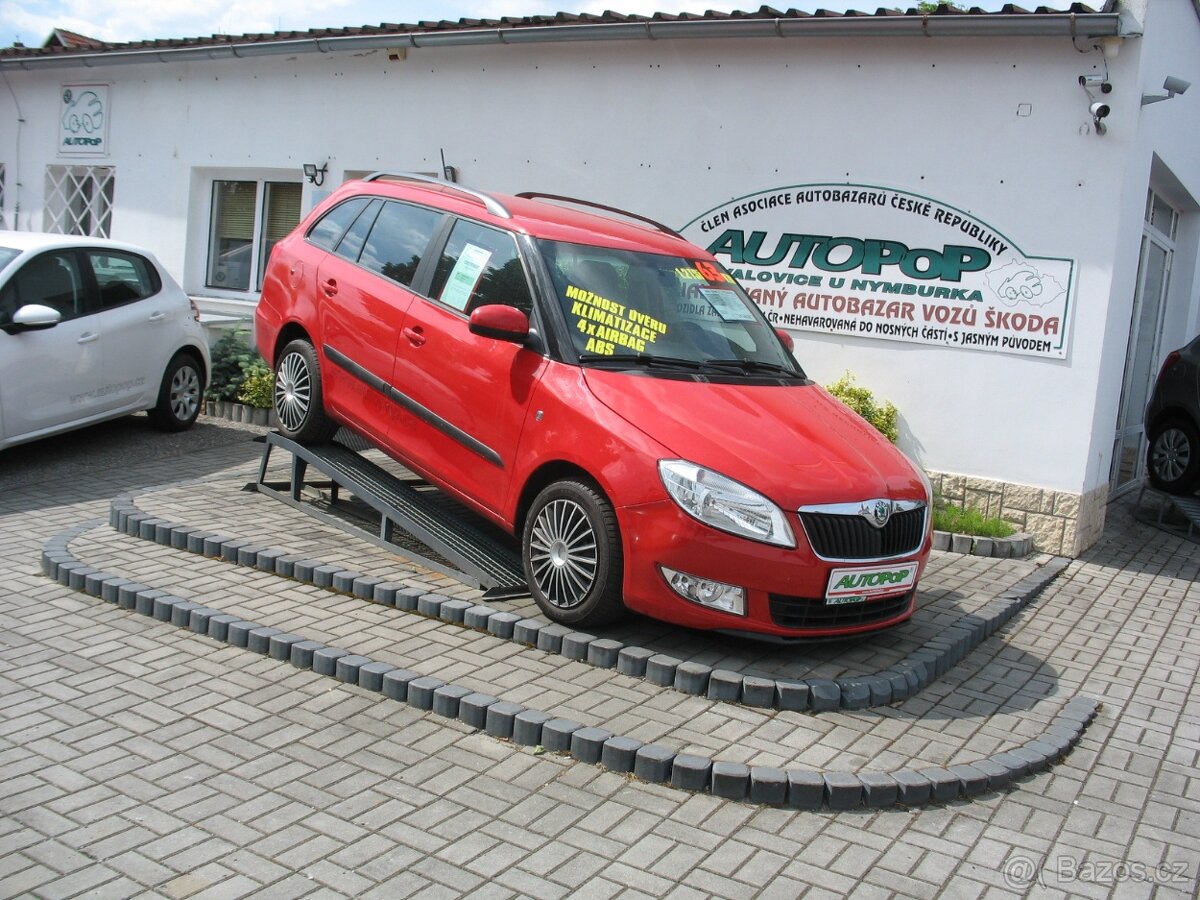 Fabia combi II 1,2 TSi-63 kW, 77.000,-Kč