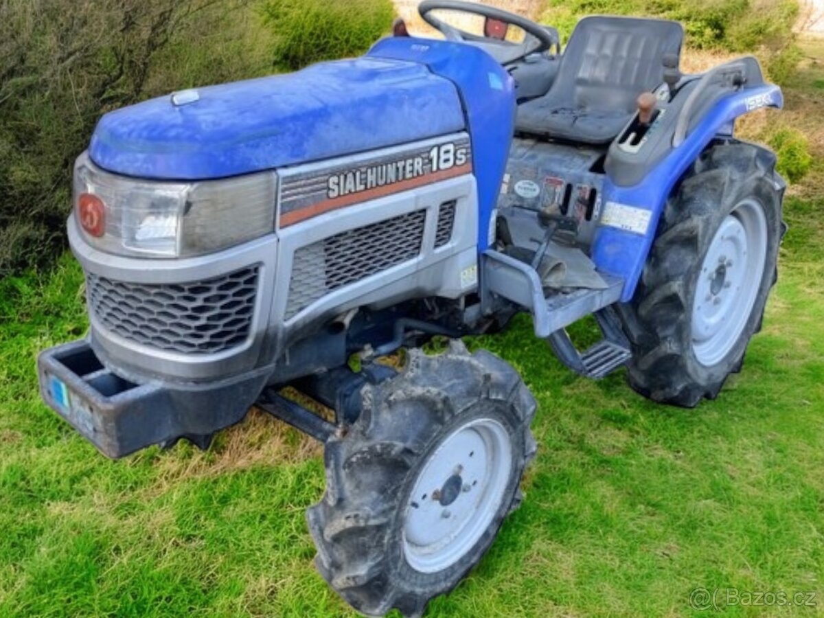 Malotraktor Iseki THS 18 spz s čelákem