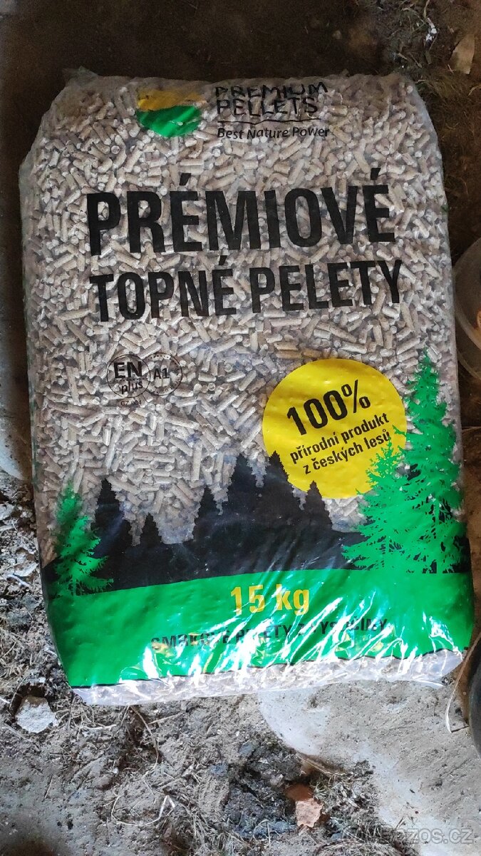 Pelety Peletky smrk A1 Premium Pellets