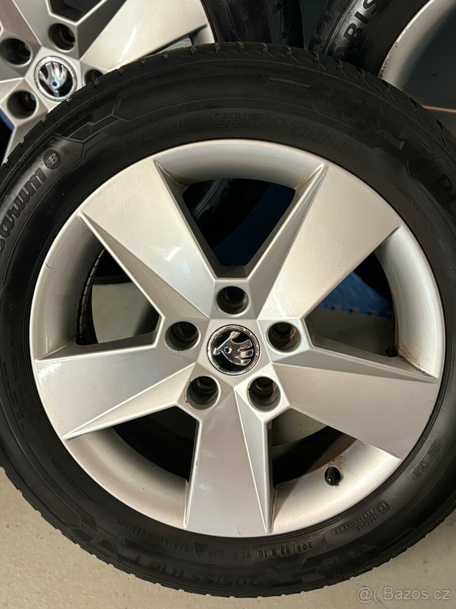 ALU kola 5x112 R16 zimní pneu